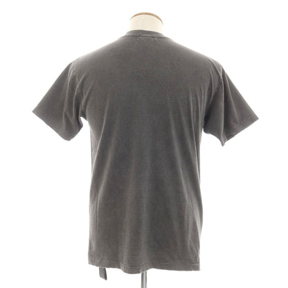 【中古】ラムロフ LAMROF 2025年春夏 ダメージ加工 コットン クルーネック 半袖Ｔシャツ ダークグレー【 2 】【 状態ランクA 】【 メンズ 】