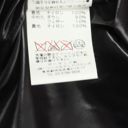 【中古】タトラス TATRAS ナイロン ダブルジップ ダウンジャケット ブラック【 2 】【 状態ランクB 】【 メンズ 】