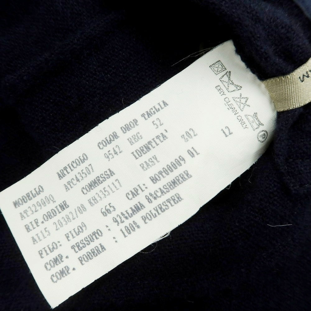 【中古】ラルディーニ LARDINI ウールカシミヤ テーラードジャケット ネイビー【 52 】【 状態ランクC 】【 メンズ 】