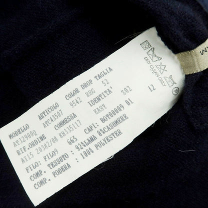 【中古】ラルディーニ LARDINI ウールカシミヤ テーラードジャケット ネイビー【 52 】【 状態ランクC 】【 メンズ 】