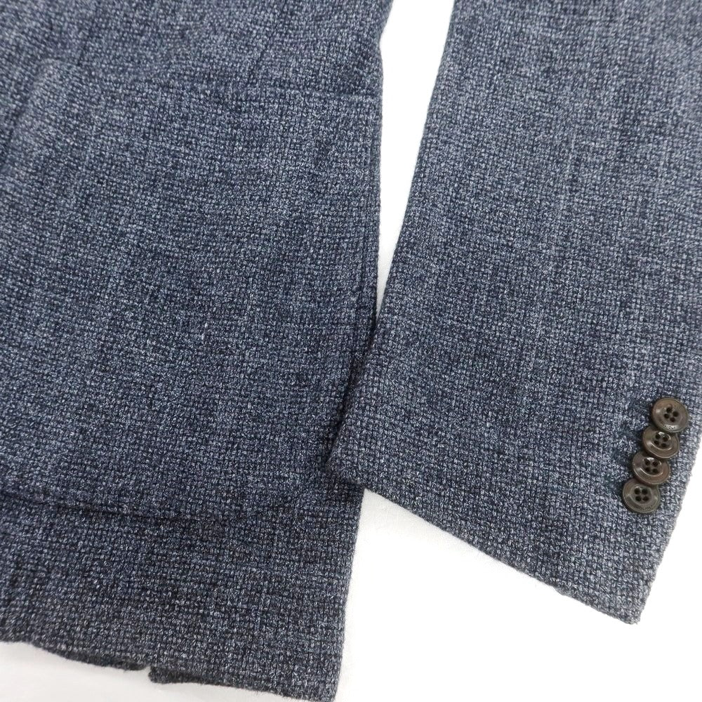 【中古】ボリオリ BOGLIOLI ウールコットン COAT テーラードジャケット グレイッシュネイビー【 46 】【 状態ランクB 】【 メンズ 】
