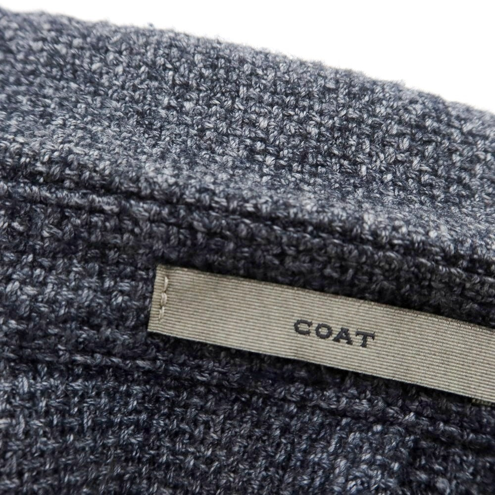 【中古】ボリオリ BOGLIOLI ウールコットン COAT テーラードジャケット グレイッシュネイビー【 46 】【 状態ランクB 】【 メンズ 】