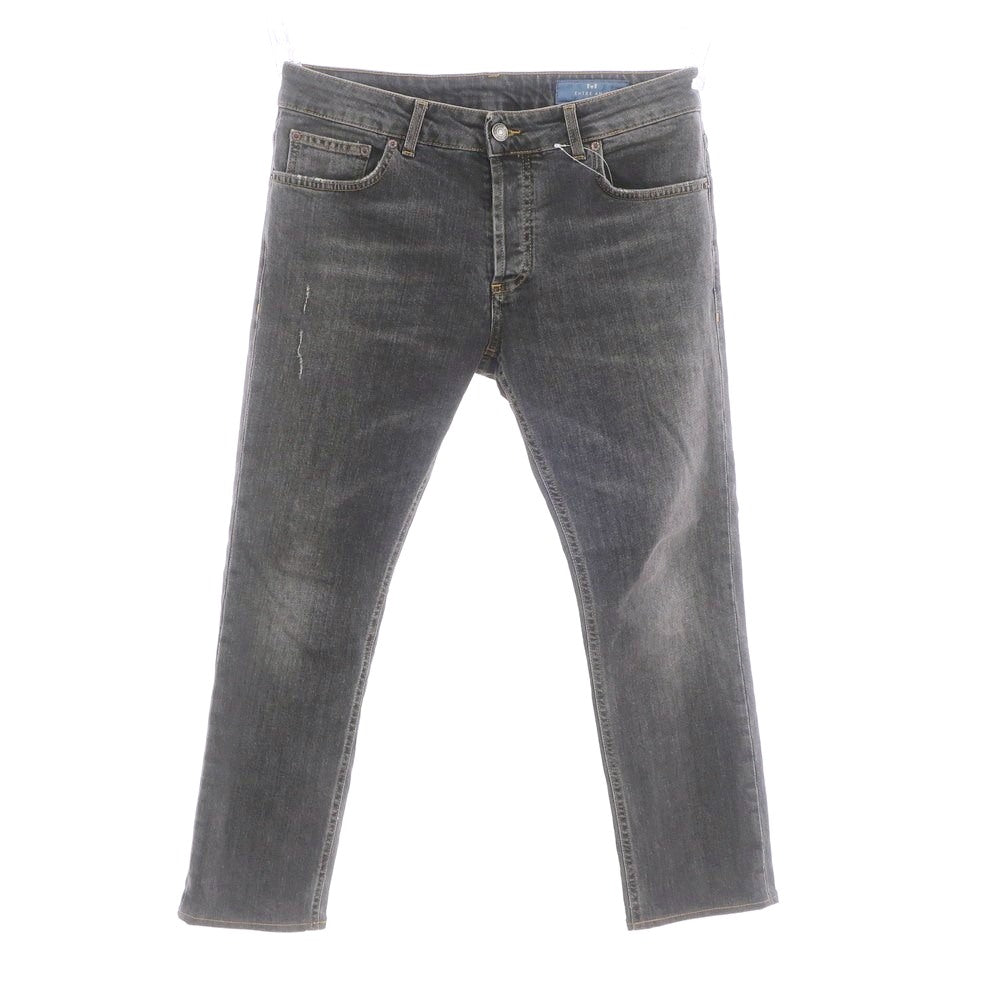 【中古】アントレアミ ENTRE AMIS ダメージ加工 ストレッチ コットン ジーンズ デニムパンツ グレー【 32/46 】【 状態ランクB 】【 メンズ 】