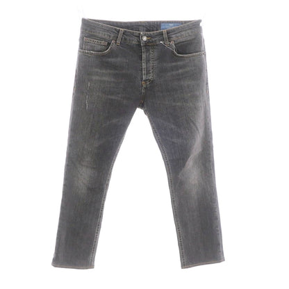 【中古】アントレアミ ENTRE AMIS ダメージ加工 ストレッチ コットン ジーンズ デニムパンツ グレー【 32/46 】【 状態ランクB 】【 メンズ 】