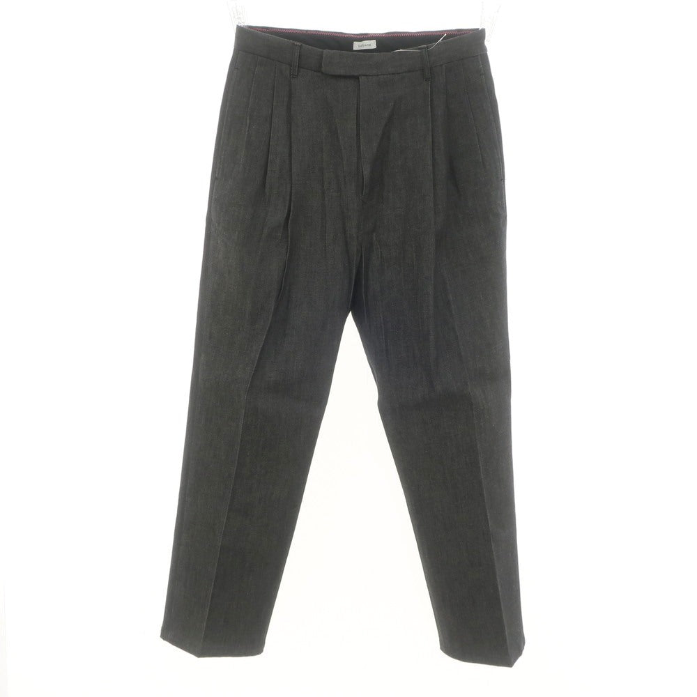 【中古】マンド Mando ストレッチ コットン デニム カジュアルスラックスパンツ ブラック系【 1 】【 状態ランクB 】【 メンズ 】
