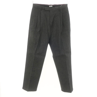 【中古】マンド Mando ストレッチ コットン デニム カジュアルスラックスパンツ ブラック系【 1 】【 状態ランクB 】【 メンズ 】