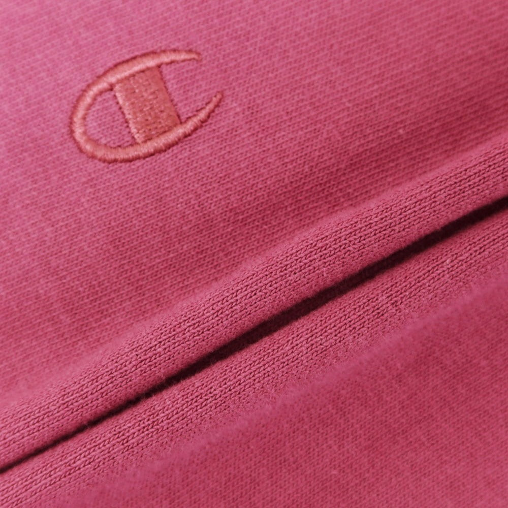 【中古】チャンピオン Champion コットン系 リバースウィーブ型 クルーネック 半袖Ｔシャツ ピンクパープル【サイズL】【 状態ランクB 】【 メンズ 】[EPD]