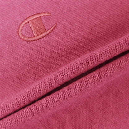 【中古】チャンピオン Champion コットン系 リバースウィーブ型 クルーネック 半袖Ｔシャツ ピンクパープル【 L 】【 状態ランクB 】【 メンズ 】