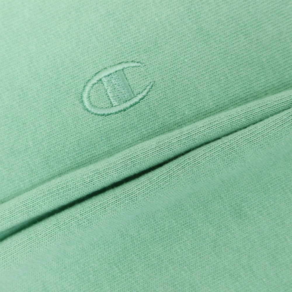 【中古】チャンピオン Champion コットン系 リバースウィーブ型 クルーネック 半袖Ｔシャツ ライトグリーン【サイズL】【 状態ランクB 】【 メンズ 】[EPD]