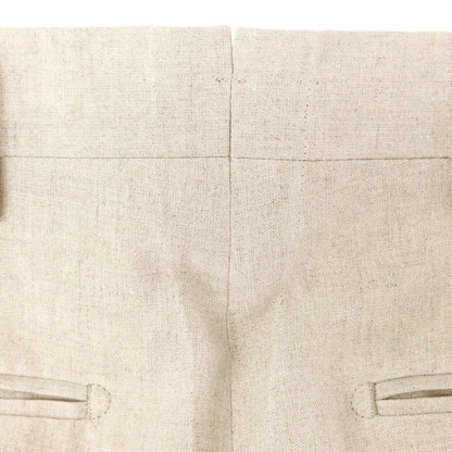 【中古】ラルディーニ LARDINI リネン 3つボタンスーツ ライトベージュ【 42 】【 状態ランクD 】【 メンズ 】