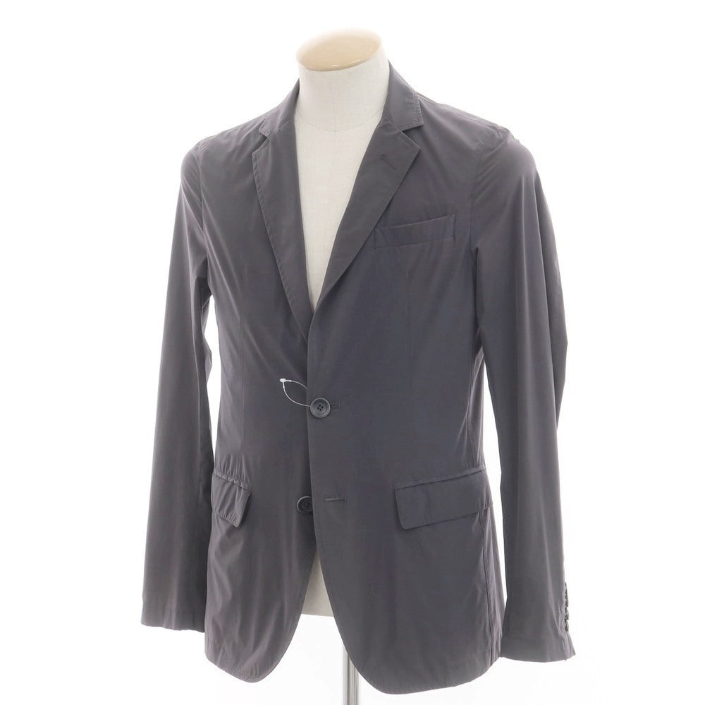 【中古】ヘルノ Herno ストレッチナイロン カジュアルジャケット ダークグレー【 44 】【 状態ランクD 】【 メンズ 】