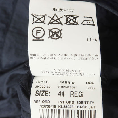 【中古】ラルディーニ LARDINI ナイロン カジュアルジャケット ダークネイビー【 44 】【 状態ランクA 】【 メンズ 】