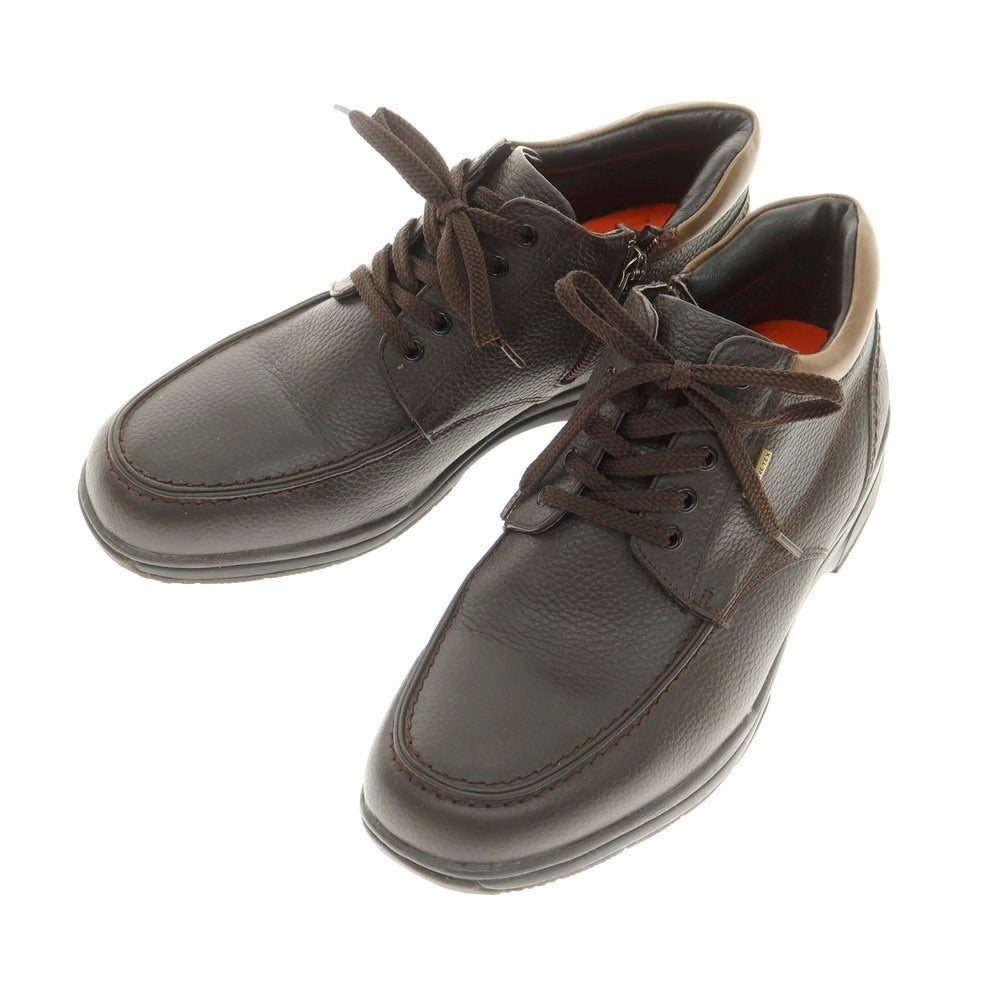【中古】マドラス MADRAS ミッドカット Uチップ ドレスシューズ ダークブラウン【 25.5 】【 状態ランクB 】【 メンズ 】