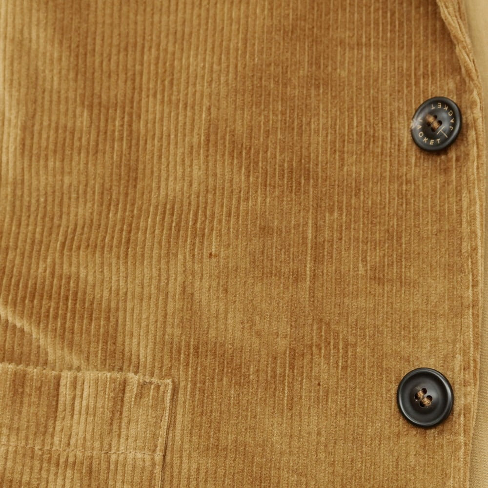 【中古】ティージャケット T-JACKET コットンカシミヤ コーデュロイ カジュアルジャケット ブラウン【 S 】【 状態ランクB 】【 メンズ 】 [CPD]