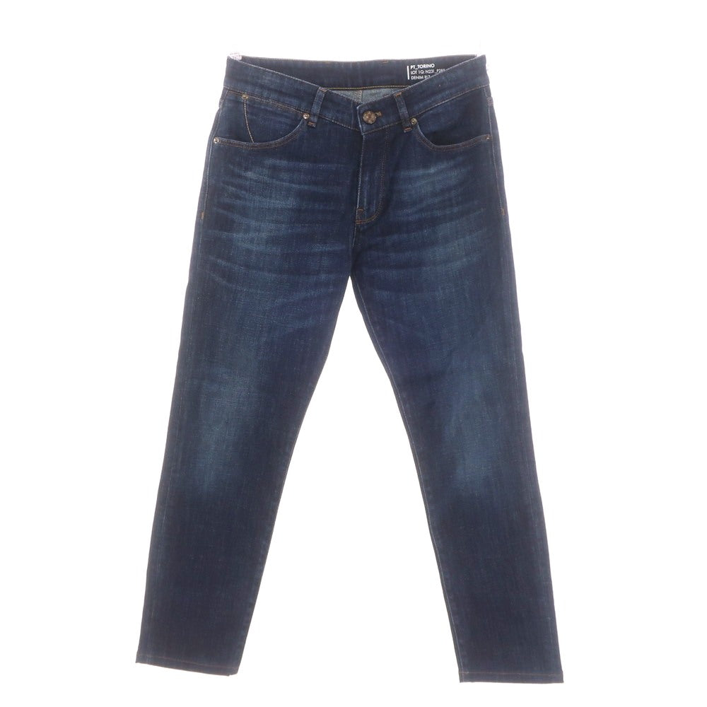 【中古】ピーティートリノ デニム PT TORINO DENIM SWING ストレッチ コットン ジーンズ デニムパンツ ネイビー【 31 】【 状態ランクB 】【 メンズ 】