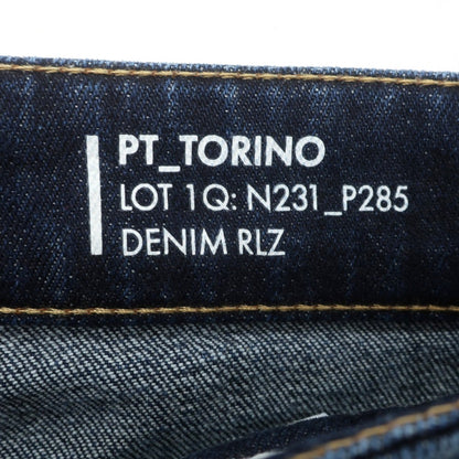 【中古】ピーティートリノ デニム PT TORINO DENIM SWING ストレッチ コットン ジーンズ デニムパンツ ネイビー【 31 】【 状態ランクB 】【 メンズ 】