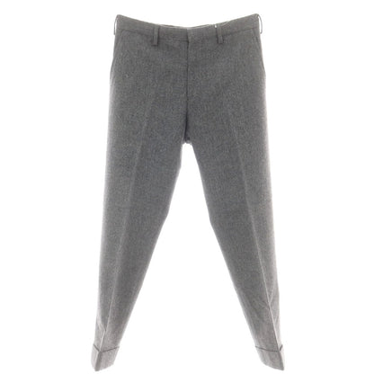 【中古】ディストリクトユナイテッドアローズ District UNITED ARROWS ウールナイロン ドレススラックスパンツ メランジグレー【 44 】【 状態ランクB 】【 メンズ 】