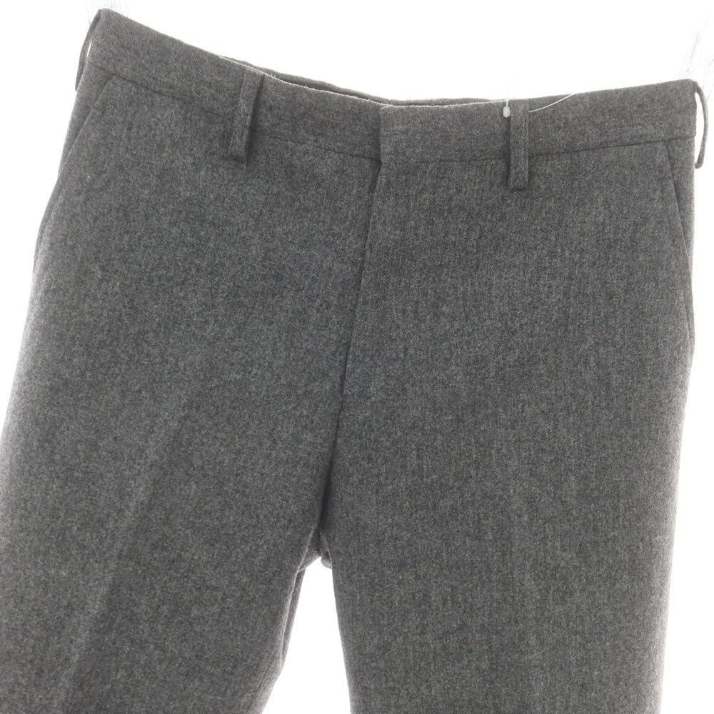 【中古】ディストリクトユナイテッドアローズ District UNITED ARROWS ウールナイロン ドレススラックスパンツ メランジグレー【 44 】【 状態ランクB 】【 メンズ 】