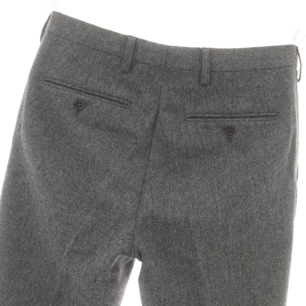 【中古】ディストリクトユナイテッドアローズ District UNITED ARROWS ウールナイロン ドレススラックスパンツ メランジグレー【 44 】【 状態ランクB 】【 メンズ 】