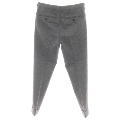 【中古】ディストリクトユナイテッドアローズ District UNITED ARROWS ウールナイロン ドレススラックスパンツ メランジグレー【 44 】【 状態ランクB 】【 メンズ 】