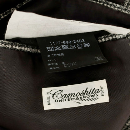【中古】カモシタ camoshita ウール テーラードジャケット グレー【 44 】【 状態ランクB 】【 メンズ 】