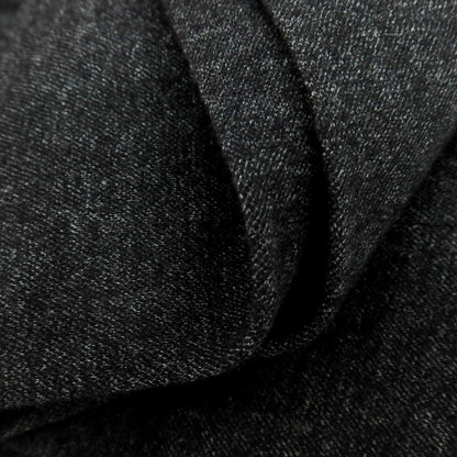 【中古】トゥモローランド TOMORROWLAND ウールコットン ジャージー イージースラックスパンツ ブラックxライトグレー【 S 】【 状態ランクB 】【 メンズ 】