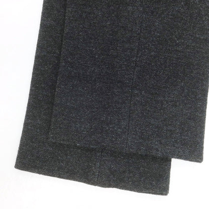 【中古】トゥモローランド TOMORROWLAND ウールコットン ジャージー イージースラックスパンツ ブラックxライトグレー【 S 】【 状態ランクB 】【 メンズ 】