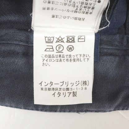 【中古】アントレアミ ENTRE AMIS ストレッチ コットン カジュアルスラックスパンツ ネイビー【 29 】【 状態ランクC 】【 メンズ 】