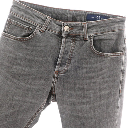 [Used] ENTRE AMIS stretch cotton jeans denim pants gray [29] [Condition rank B] [Men&