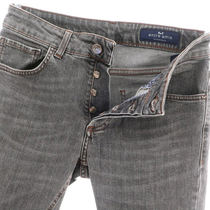 [Used] ENTRE AMIS stretch cotton jeans denim pants gray [29] [Condition rank B] [Men&