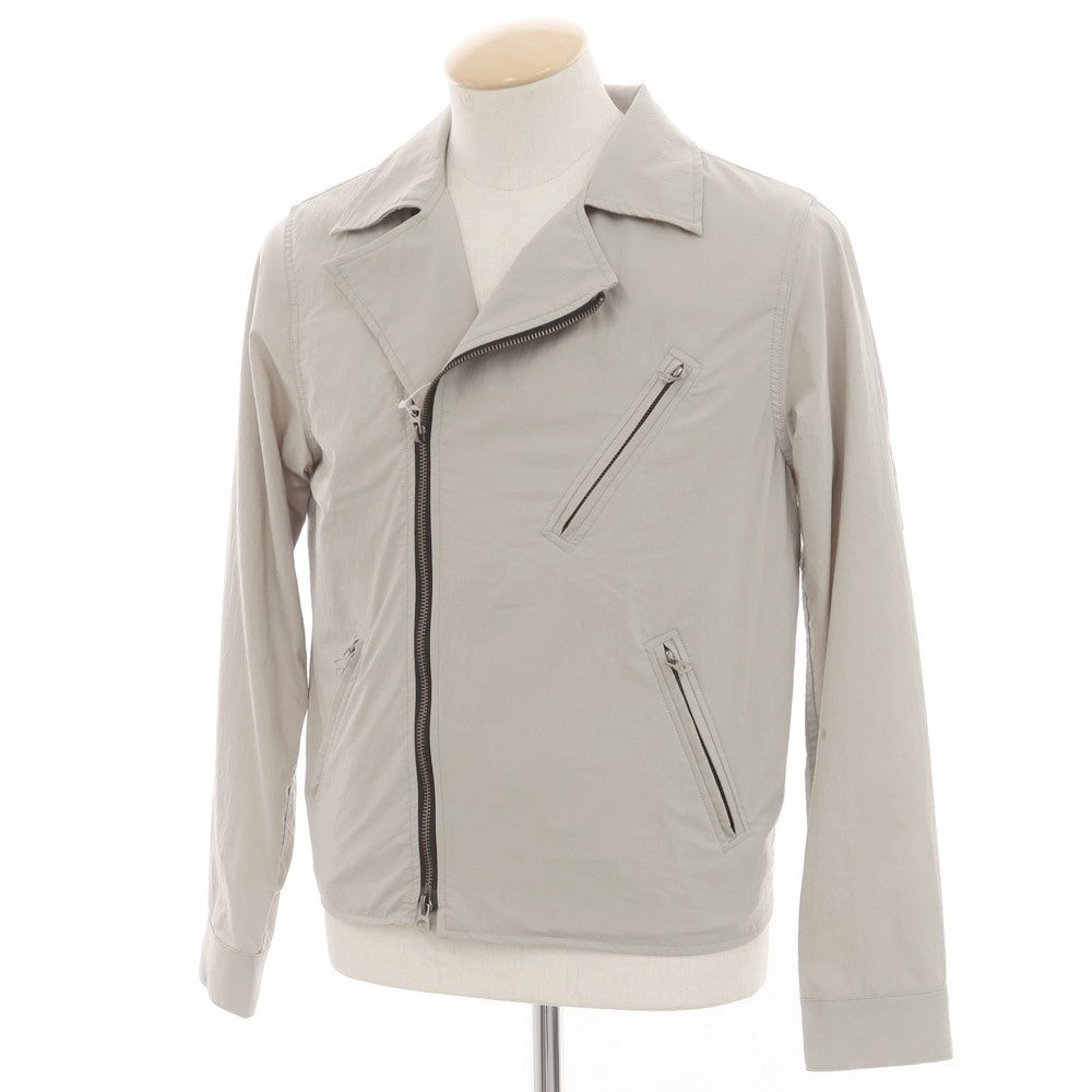 [Used] Slogan SLOW◎GUN Stretch Nylon Double Riders Jacket Gray [2] [Condition Rank C] [Men&