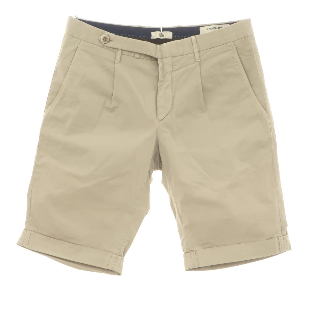 【中古】ジーティーアー G.T.A Bayron ストレッチ コットン ショートパンツ ベージュ【 44 】【 状態ランクB 】【 メンズ 】