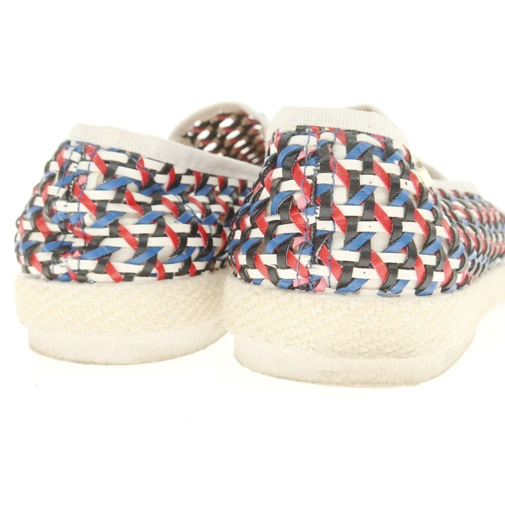 [Used] Rivieras Mesh Leather Slip-on Shoes Blue x Red x Black [40] [Condition Rank B] [Men&