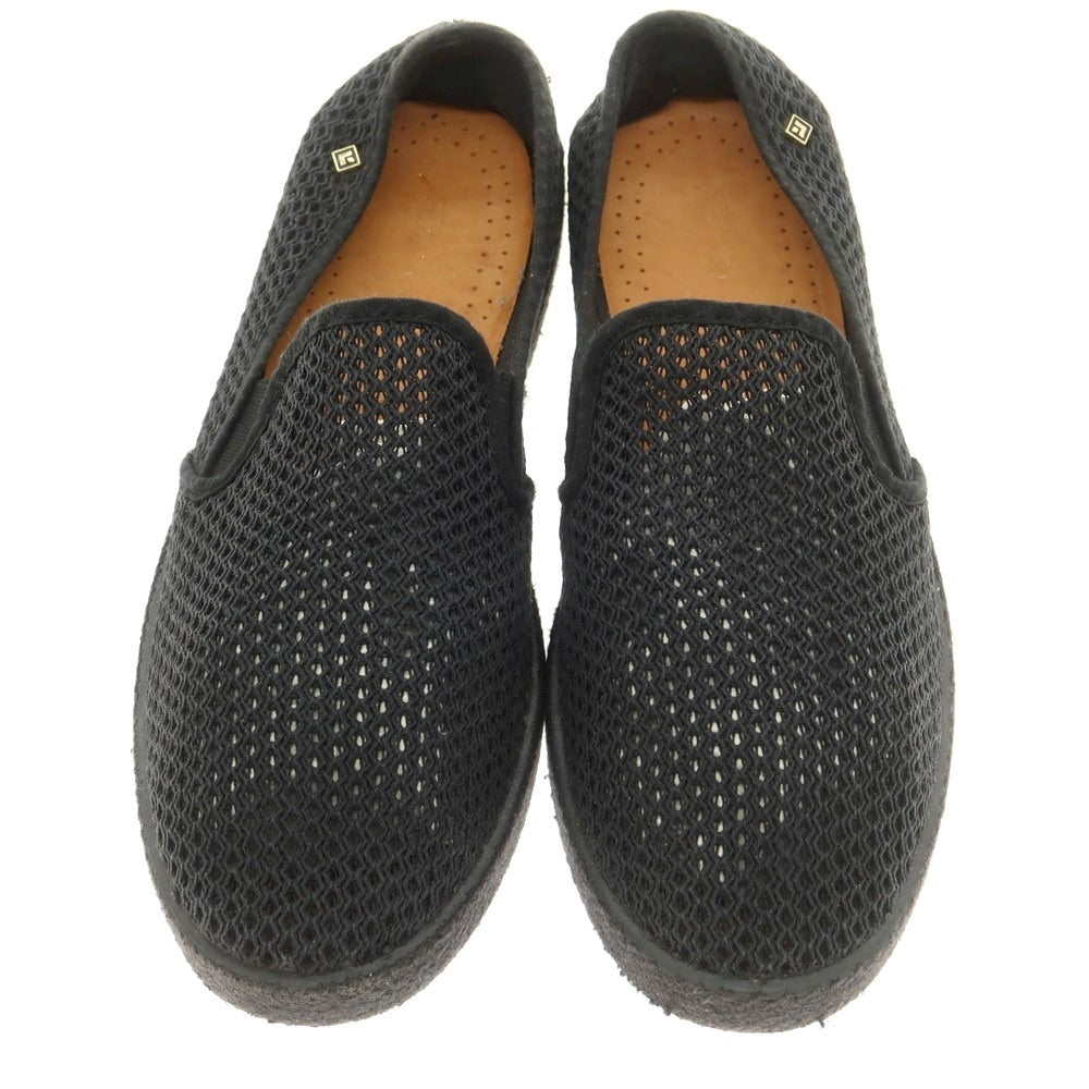 【中古】リヴェラル リベラル LIVERAL メッシュ スリッポン シューズ ブラック【 40 】【 状態ランクB 】【 メンズ 】