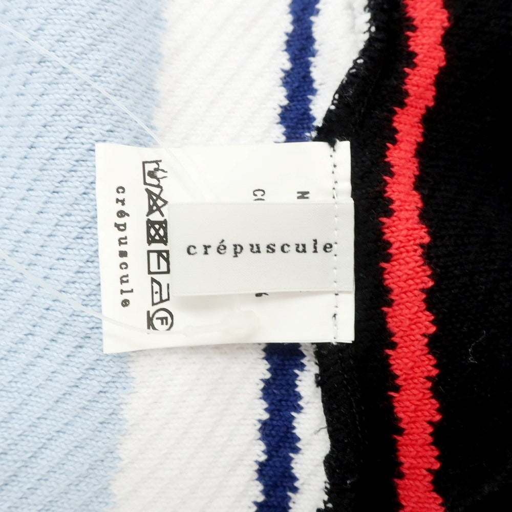 【中古】クレプスキュール crepuscule × Zepanese Club コットン ストライプ パーカー マルチカラー【サイズF】【 状態ランクB 】【 メンズ 】[EPD]