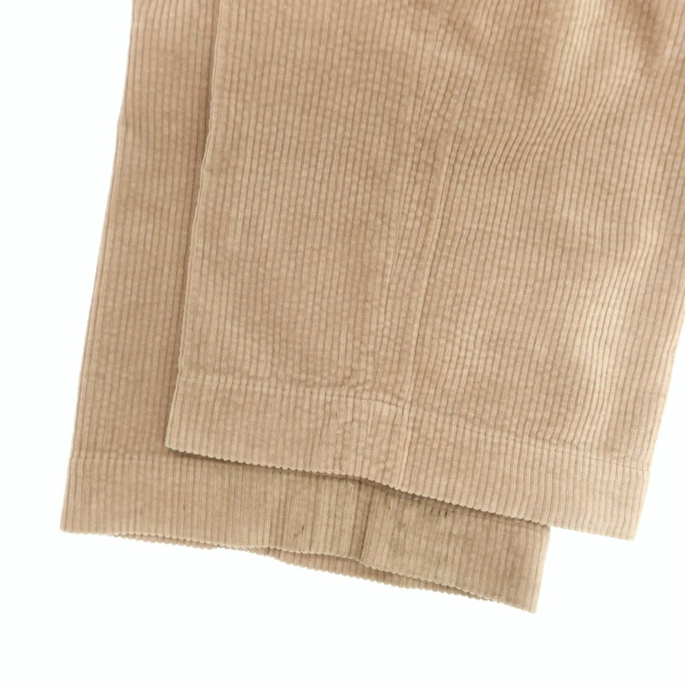 【中古】08サーカス 08sircus コットン 太畝 コーデュロイパンツ ベージュ【 5 】【 状態ランクC 】【 メンズ 】