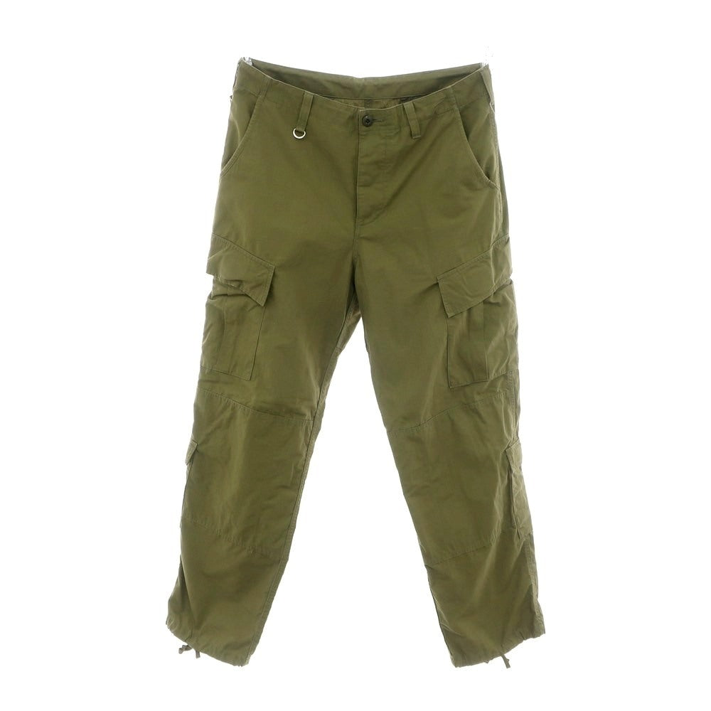 【中古】ユニフォームエクスペリメント uniform experiment コットン カーゴパンツ カーキ【 4 】【 状態ランクB 】【 メンズ 】