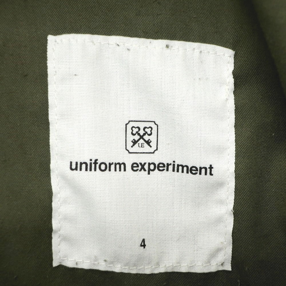 [Used] Uniform Experiment Cotton Cargo Pants Khaki [4] [Condition Rank B] [Men&