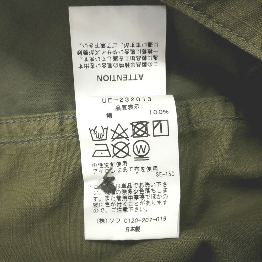 [Used] Uniform Experiment Cotton Cargo Pants Khaki [4] [Condition Rank B] [Men&