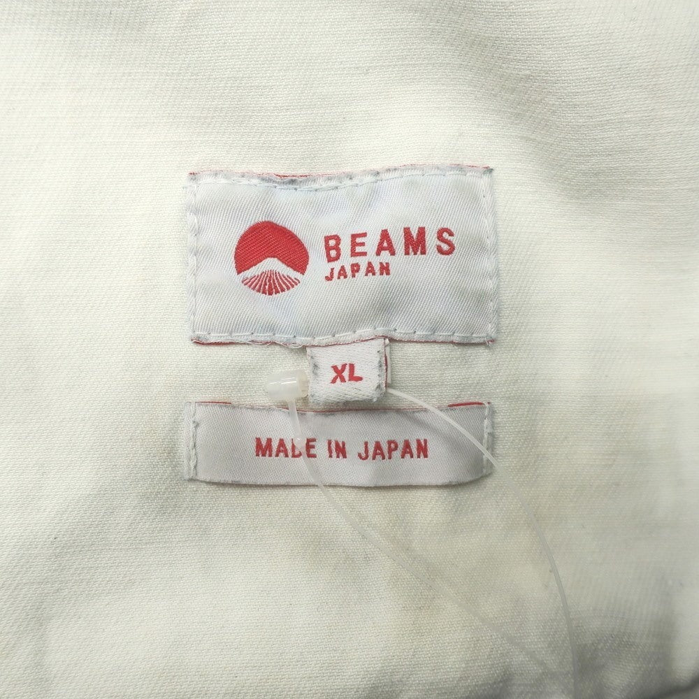 【中古】ビームス BEAMS JAPAN コットン カーゴ デニムパンツ ブルー【 XL 】【 状態ランクB 】【 メンズ 】