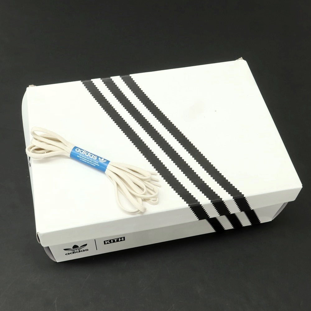 [Used] KITH x adidas FORUM LOW sneakers, white x light beige [27.5cm] [Condition rank B] [Men&