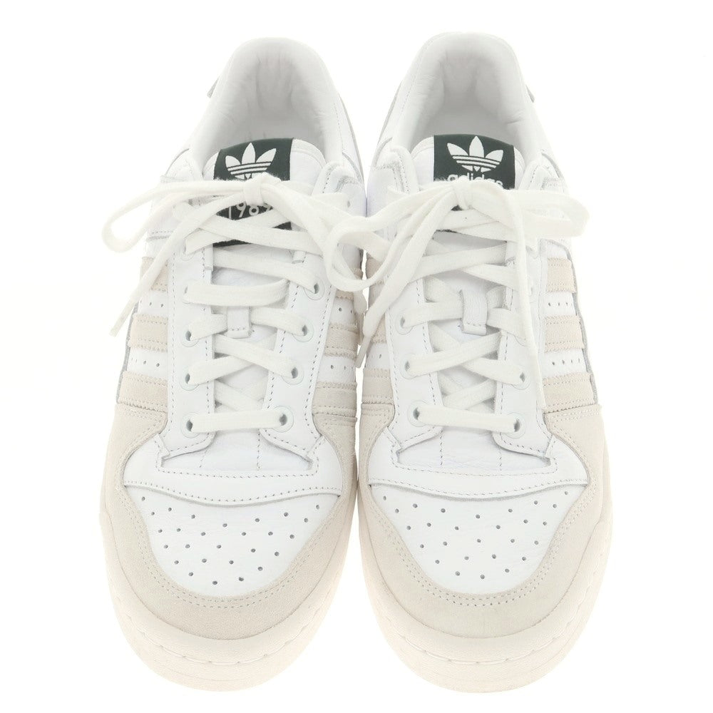 【中古】キス KITH × adidas FORUM LOW スニーカー ホワイトxライトベージュ系【 27.5cm 】【 状態ランクB 】【 メンズ 】