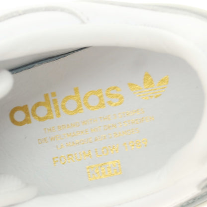 [Used] KITH x adidas FORUM LOW sneakers, white x light beige [27.5cm] [Condition rank B] [Men&