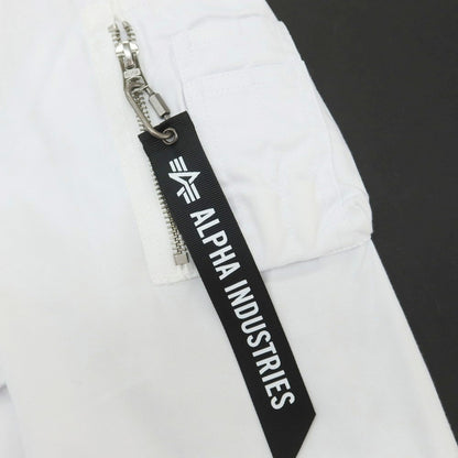 【中古】シーディージー ＣＤＧ × Alpha ポリエステルコットン モッズコート ホワイト【 S 】【 状態ランクA 】【 ユニセックス 】
