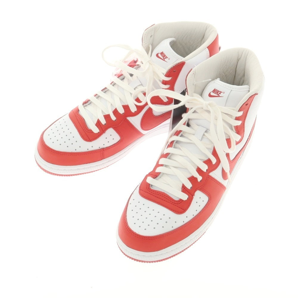 【中古】コムデギャルソンオムプリュス COMME des GARCONS HOMME PLUS × NIKE 2023年春夏 TERMINATOR スニーカー ホワイトxレッド【 29cm 】【 状態ランクA 】【 メンズ 】[EPD]