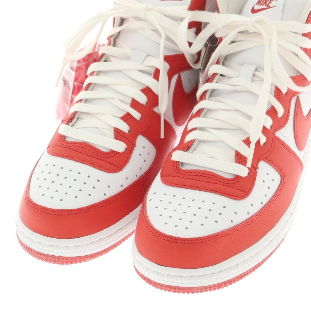 【中古】コムデギャルソンオムプリュス COMME des GARCONS HOMME PLUS × NIKE 2023年春夏 TERMINATOR スニーカー ホワイトxレッド【 29cm 】【 状態ランクA 】【 メンズ 】[EPD]