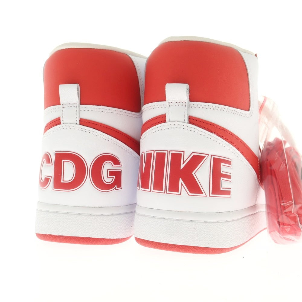 【中古】コムデギャルソンオムプリュス COMME des GARCONS HOMME PLUS × NIKE 2023年春夏 TERMINATOR スニーカー ホワイトxレッド【 29cm 】【 状態ランクA 】【 メンズ 】[EPD]
