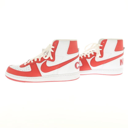 【中古】コムデギャルソンオムプリュス COMME des GARCONS HOMME PLUS × NIKE 2023年春夏 TERMINATOR スニーカー ホワイトxレッド【 29cm 】【 状態ランクA 】【 メンズ 】