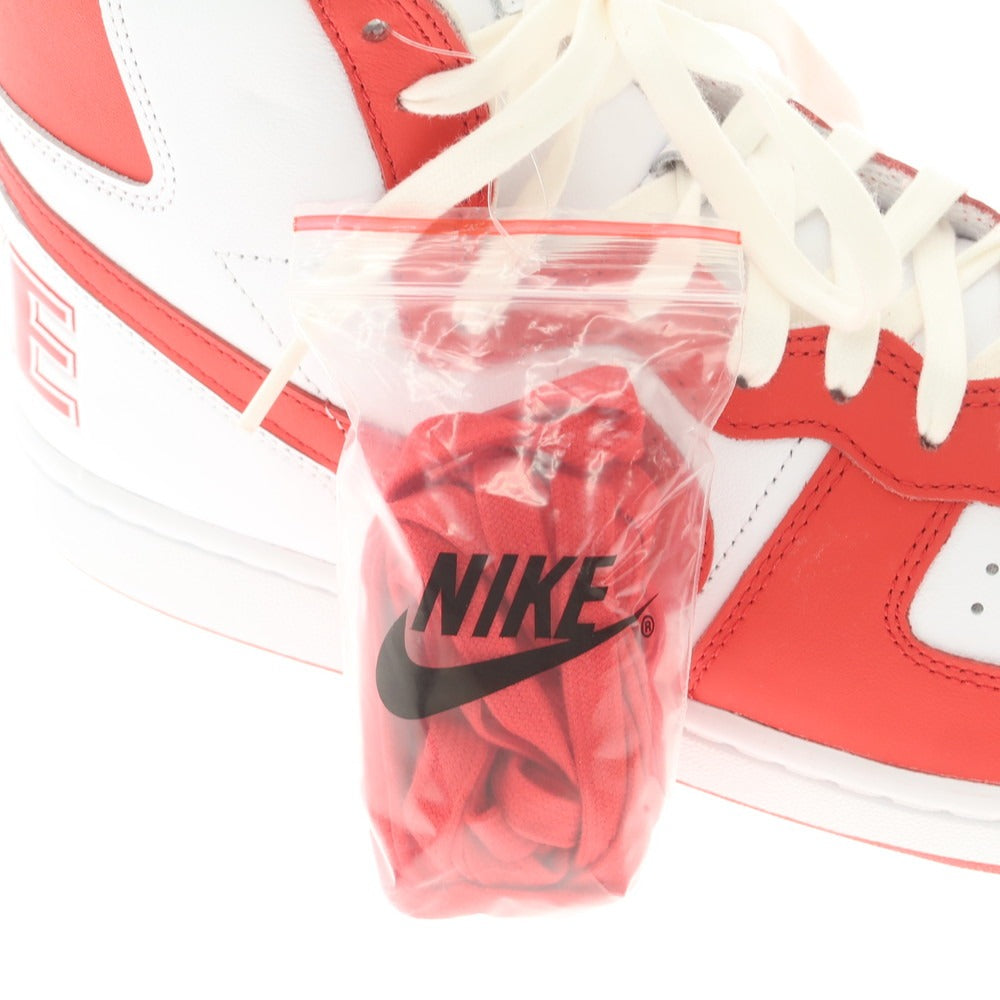 【中古】コムデギャルソンオムプリュス COMME des GARCONS HOMME PLUS × NIKE 2023年春夏 TERMINATOR スニーカー ホワイトxレッド【 29cm 】【 状態ランクA 】【 メンズ 】[EPD]