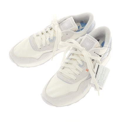 【中古】【未使用】リーボック Reebok × EAMES OFFICE Classic NYLON スニーカー オフホワイト【 US8 】【 状態ランクS 】【 メンズ 】